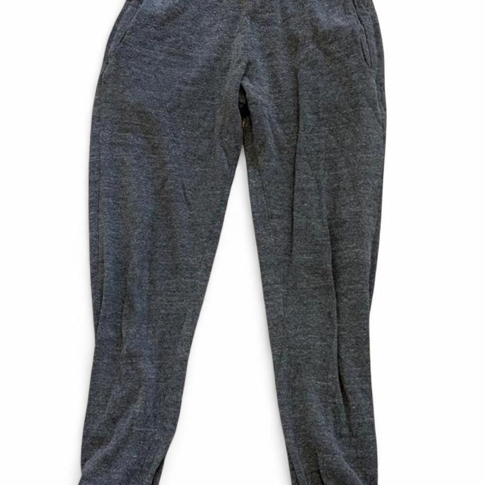 Brandy-melville Women's Grey and Black Joggers-tracksuits